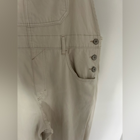We The Free Ziggy Denim Overalls parchment color - Picture 6 of 11
